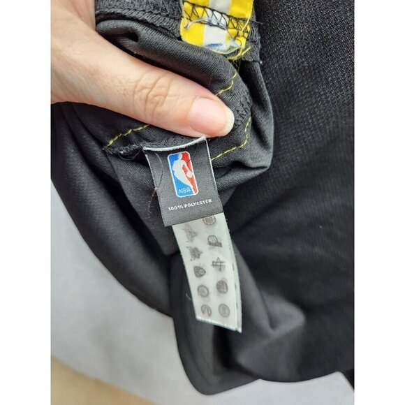 Golden State Warriors NBA Jersey Medium Black/Yellow - Picture 4 of 5